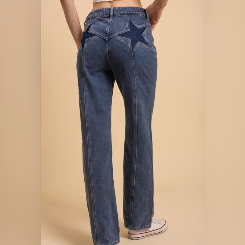 NWT Blue Velvet Star Pocket Jeans Sz Small
